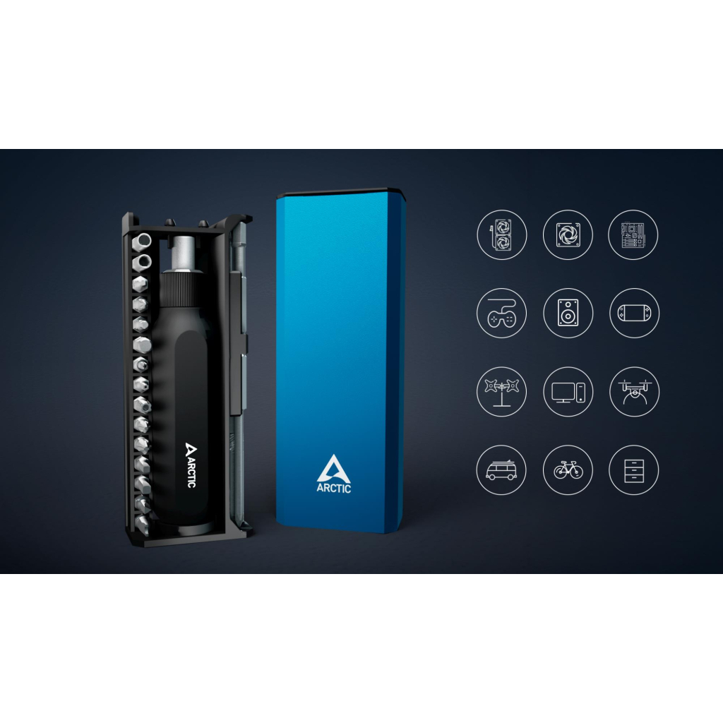 Набір викруток Arctic TOOL KIT RATCHET SCREWDRIVER (AETLS00002A) Набір викруток Arctic TOOL KIT RATCHET SCREWDRIVER (AETLS00002A)