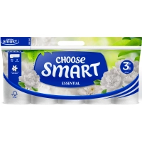 Toilet paper Smart Tissue Essential 3 layers 10 rolls (5944582100107)