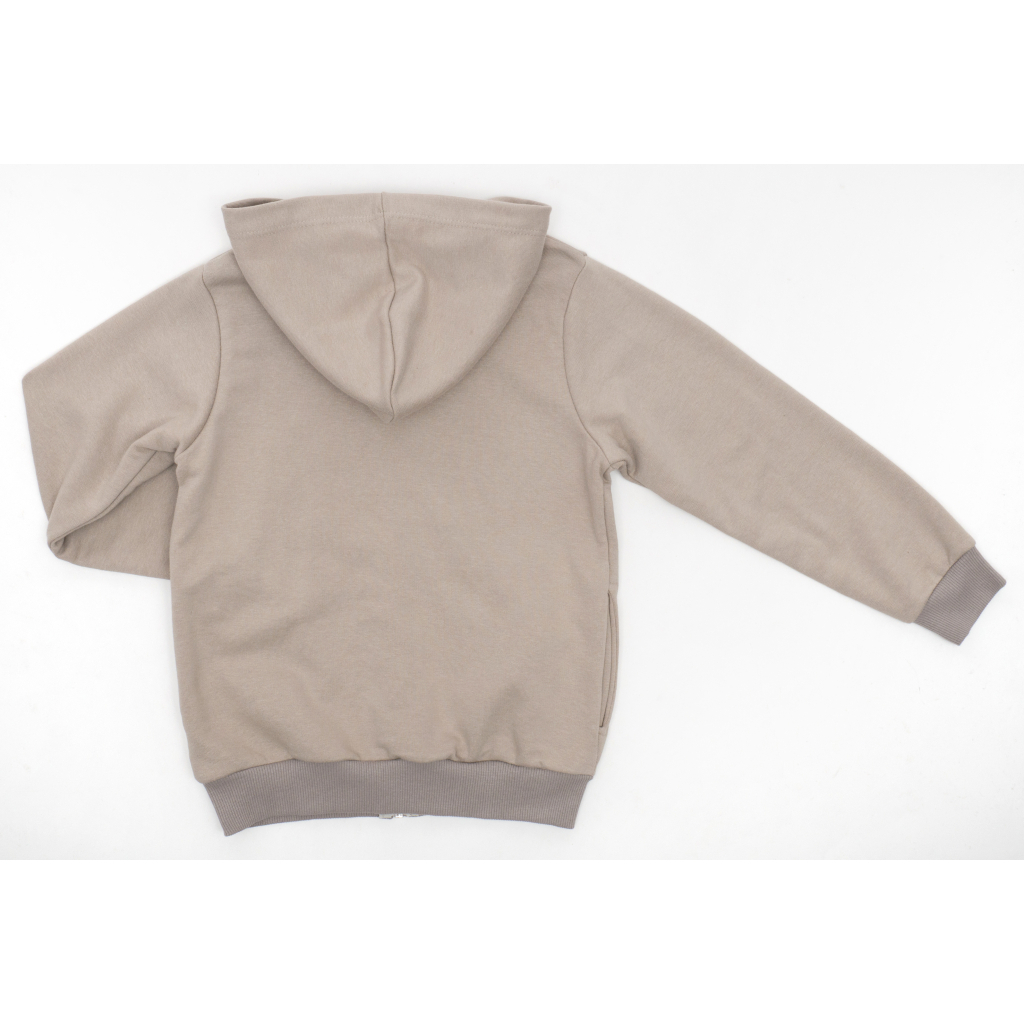 Кофта дитяча Breeze на блискавці (22227-128-beige) Кофта дитяча Breeze на блискавці (22227-128-beige)
