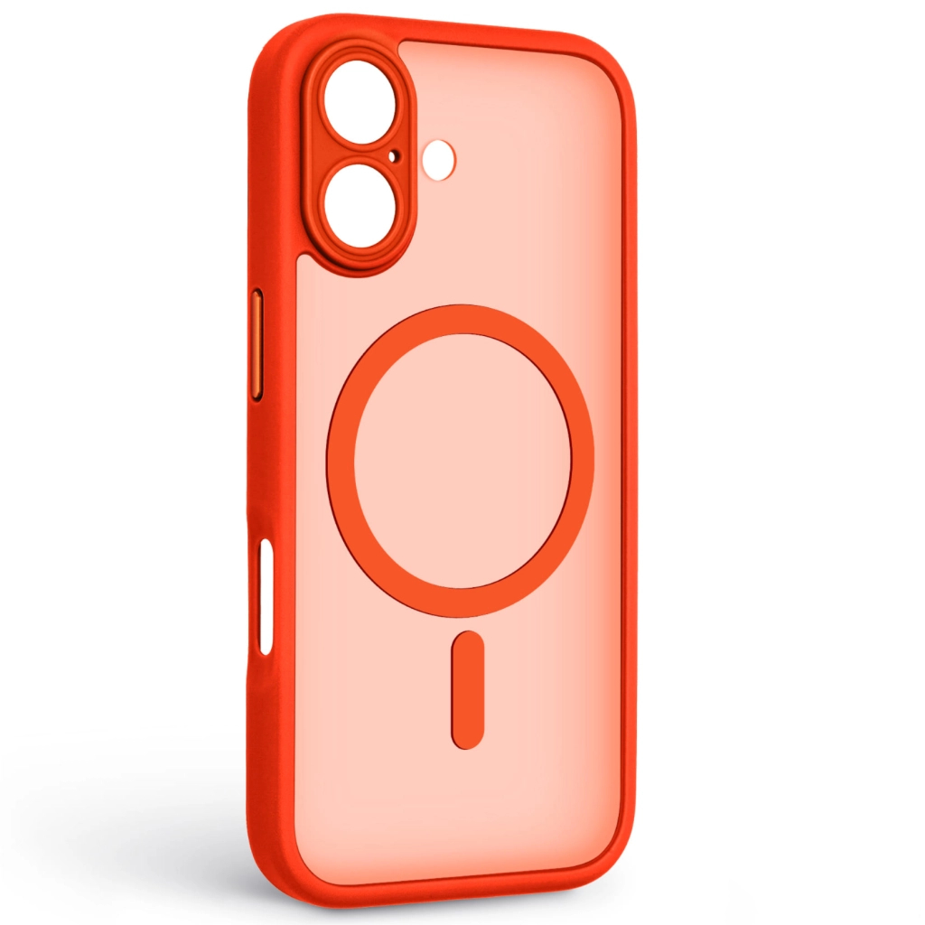 Чохол до мобільного телефона Armorstandart Lush MagCase Apple iPhone 17 Orange (ARM87483) Чохол до мобільного телефона Armorstandart Lush MagCase Apple iPhone 17 Orange (ARM87483)