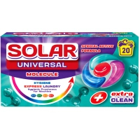 Capsules for washing Solar Household Universal Molecule 20 pcs. (4820269930377)