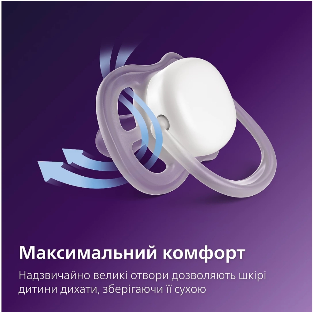 Пустушка Philips AVENT Ultra Air 6-18 місяців 2 шт зелено-бежева (SCF087/17) Пустушка Philips AVENT Ultra Air 6-18 місяців 2 шт зелено-бежева (SCF087/17)