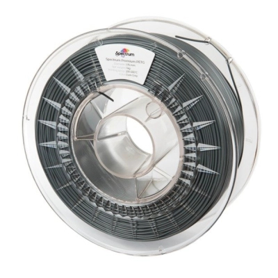 Пластик для 3D-принтера Spectrum PET-G Premium 1.75mm 1kg Dark Grey (RAL 7011) (80310)