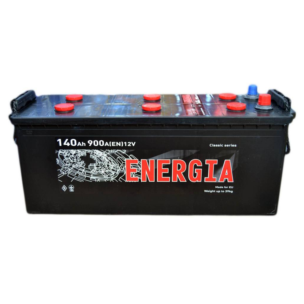Акумулятор автомобільний ENERGIA Truck 140Ah бокова(+/-) 900EN (000022394) Акумулятор автомобільний ENERGIA Truck 140Ah бокова(+/-) 900EN (000022394)
