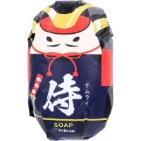 Solid soap Pelican Samurai Soap With the aroma of green tea 180 g (4976631481937)