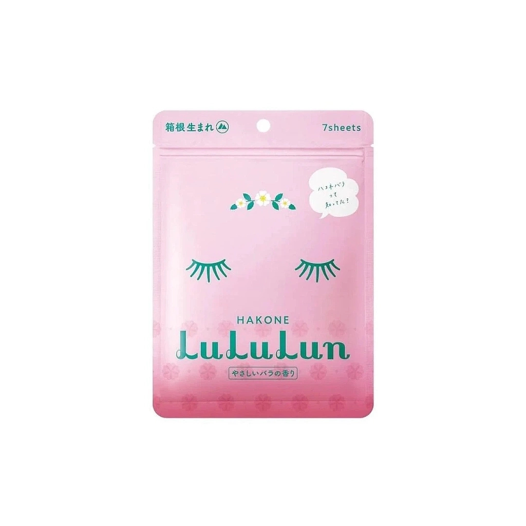 Маска для обличчя Lululun Premium Face Mask Hakone Rose 7 шт (4582305066296)