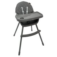 Стілець для годування Velano 2 в 1 Evo, grey (45685)