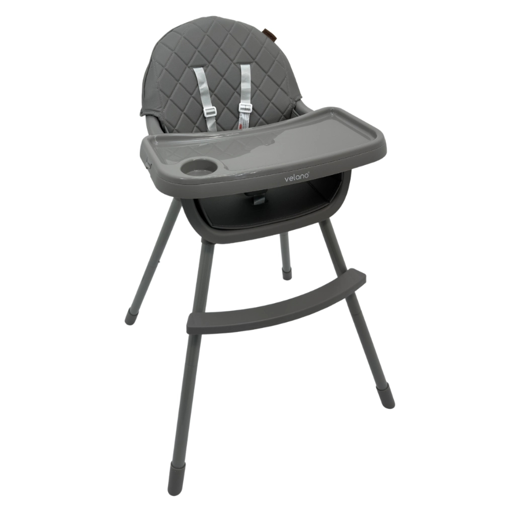 Стілець для годування Velano 2 в 1 Evo, grey (45685)