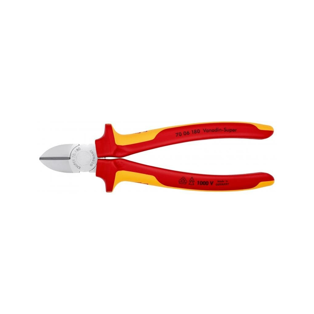 Кусачки KNIPEX бокові 70 06 180 (70 06 180)