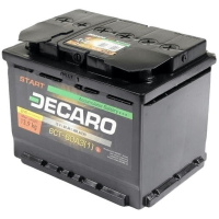 Акумулятор автомобільний DECARO 60Ah-12v START L,EN480 (6СТ-60 АЗ (1) S)