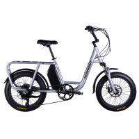 Електровелосипед Dorozhnik 20" ADAMANT DD FR рама-18,5" 8B 17.5А*г 500Вт 2026 срiблястий (ELB-D-20-076)
