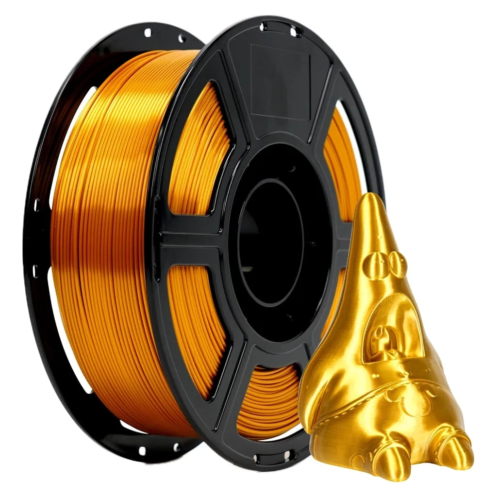 Пластик для 3D-принтера Flashforge PLA 1,75mm 1kg Silk Gold (SLG)