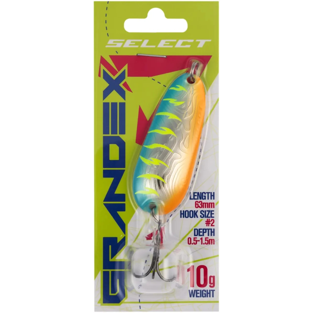 Блешня Select Grandex 10.0g 63mm 15 (1870.77.54) Блешня Select Grandex 10.0g 63mm 15 (1870.77.54)