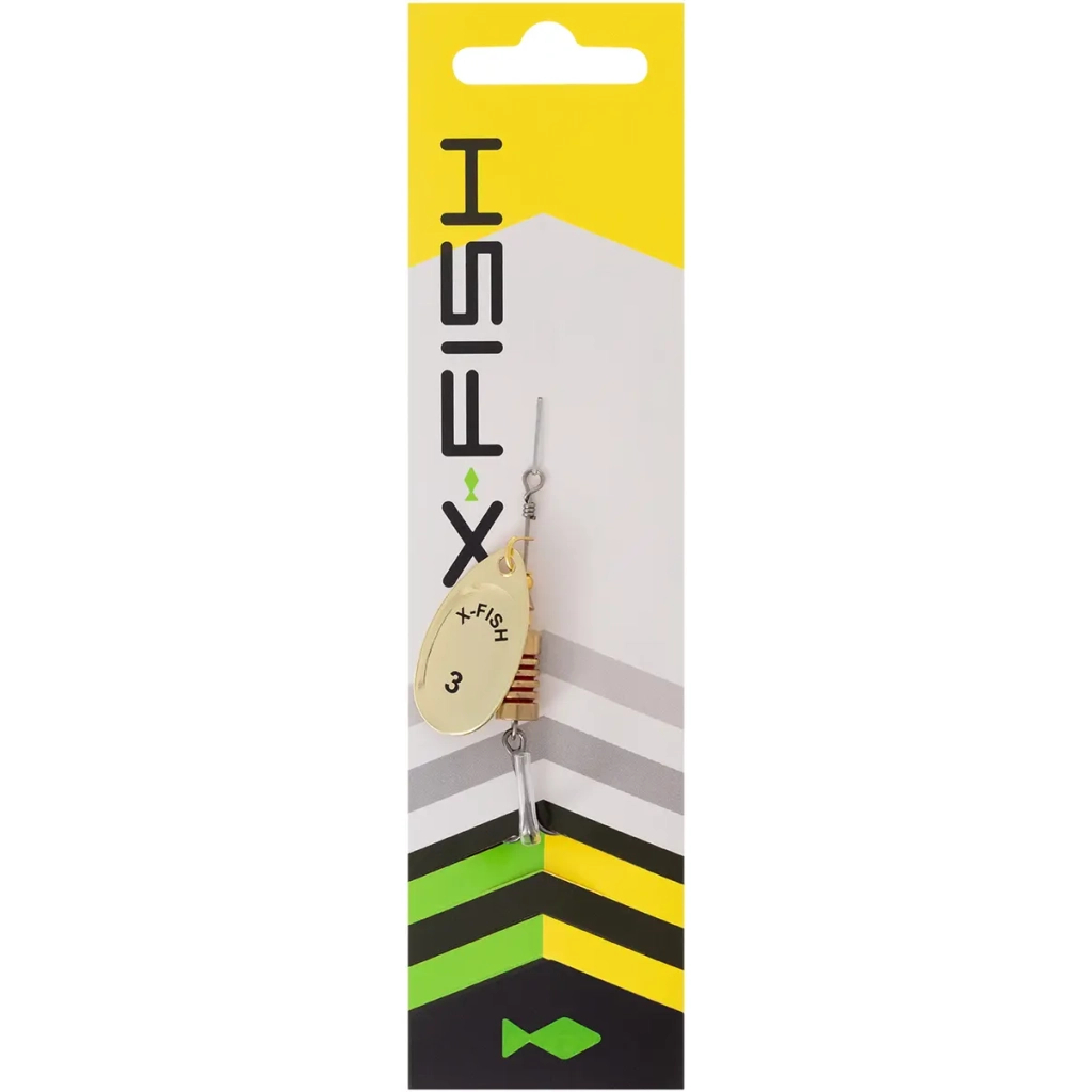 Блешня X-Fish Stark 6.5g 3 Gold (1917.05.76) Блешня X-Fish Stark 6.5g 3 Gold (1917.05.76)