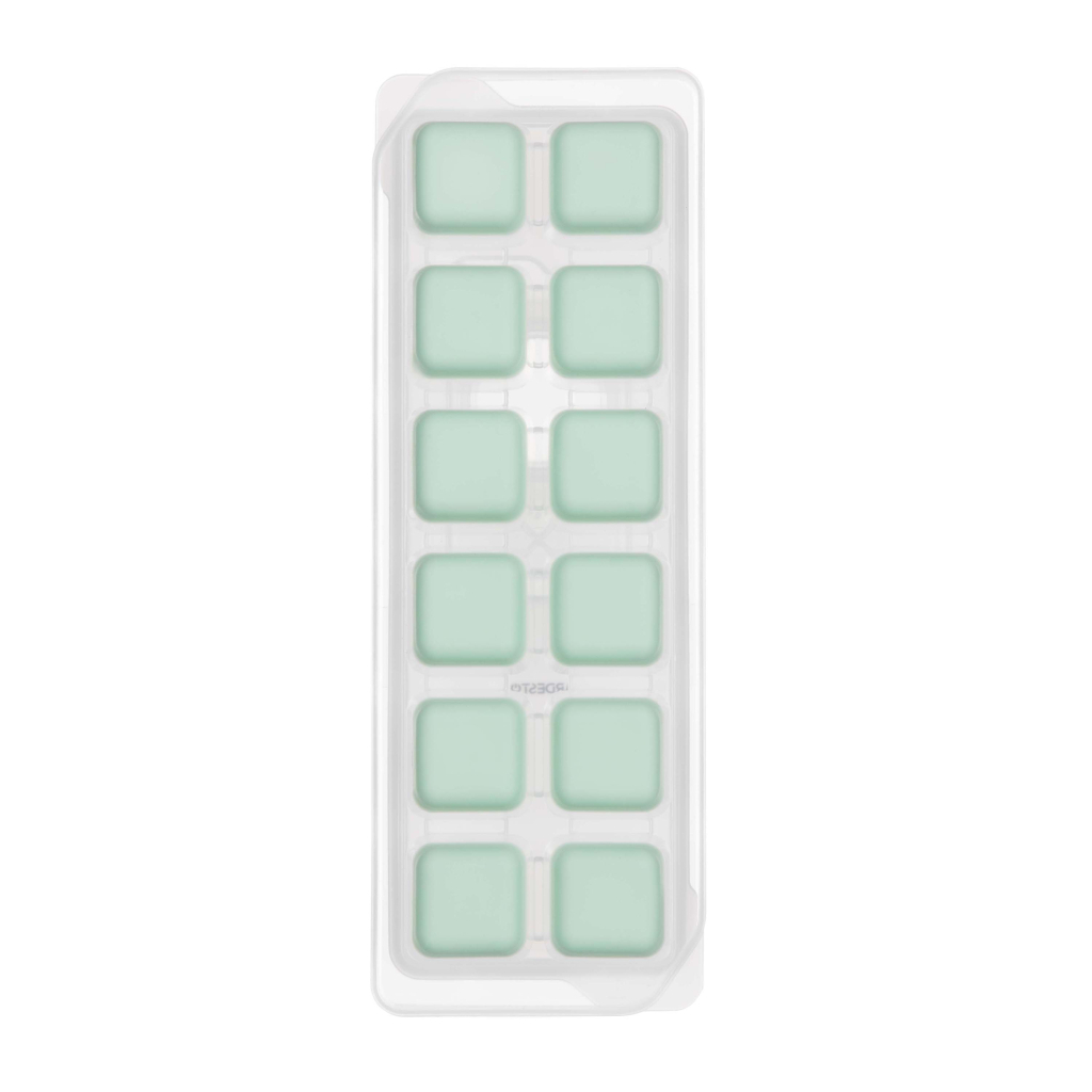 Форма для льоду ARDESTO Fresh, 26х9.5х3.5см, силікон, пластик, зелений (AR3595G)