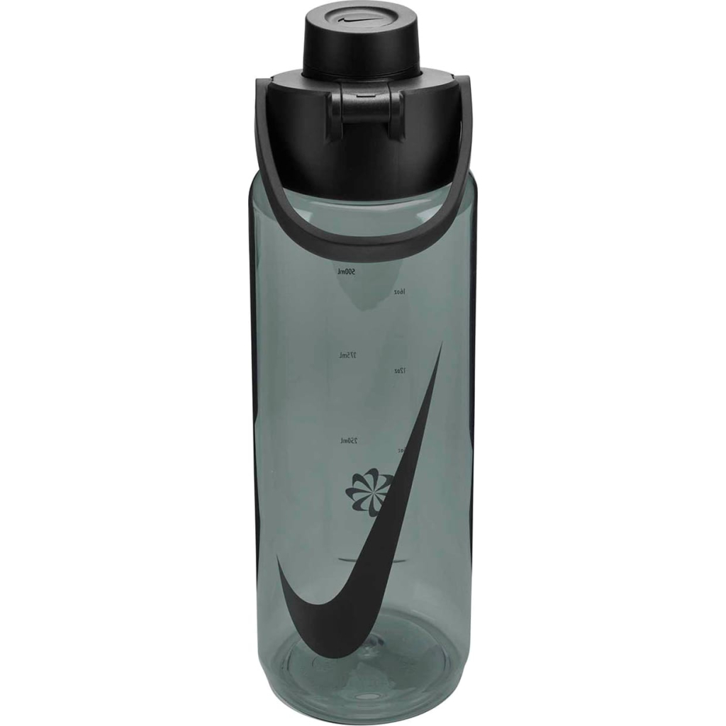 Пляшка для води Nike TR RENEW RECHARGE CHUG BOTTLE 24 OZ N.100.7636.044.24 чорний 709 мл (887791805522)