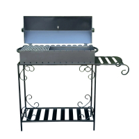 Metalzavod Hephaestus grill for 12 3mm skewers on a wood burner (MBD12-3)
