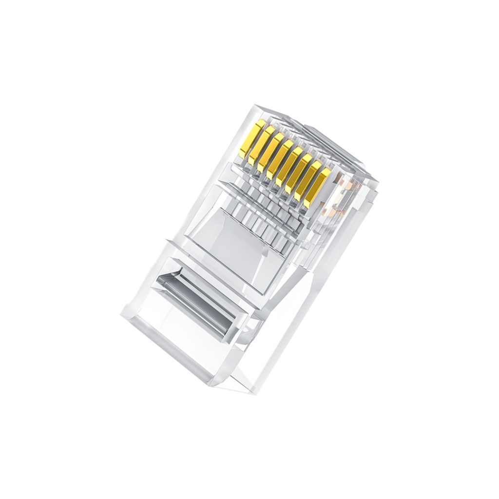 Конектор RJ45 Cat 6 Unshielded Modular Plugs 100-Pack Ugreen (U_60558) Конектор RJ45 Cat 6 Unshielded Modular Plugs 100-Pack Ugreen (U_60558)