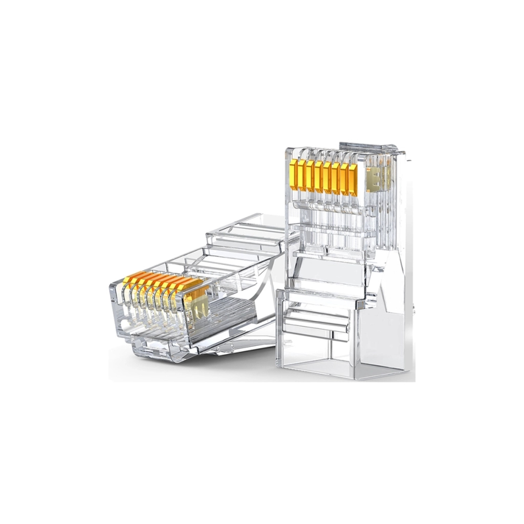 Конектор RJ45 Cat 6 Unshielded Modular Plugs 100-Pack Ugreen (U_60558)