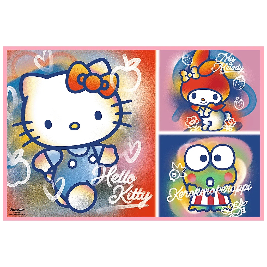 Пазл Trefl Hello Kitty Вітаю Кітті та друзів 2х200 елементів (5900511133363) Пазл Trefl Hello Kitty Вітаю Кітті та друзів 2х200 елементів (5900511133363)