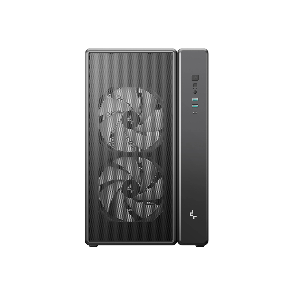 Корпус для ПК Deepcool CG590 Mesh 2F Black (R-CG590MESH-BKANA2-G)