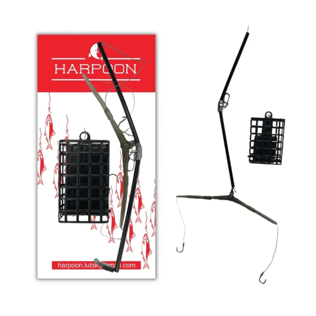 Монтаж Harpoon Фідер Кормушка метал 2 гачки 60г (2700000010488) Монтаж Harpoon Фідер Кормушка метал 2 гачки 60г (2700000010488)