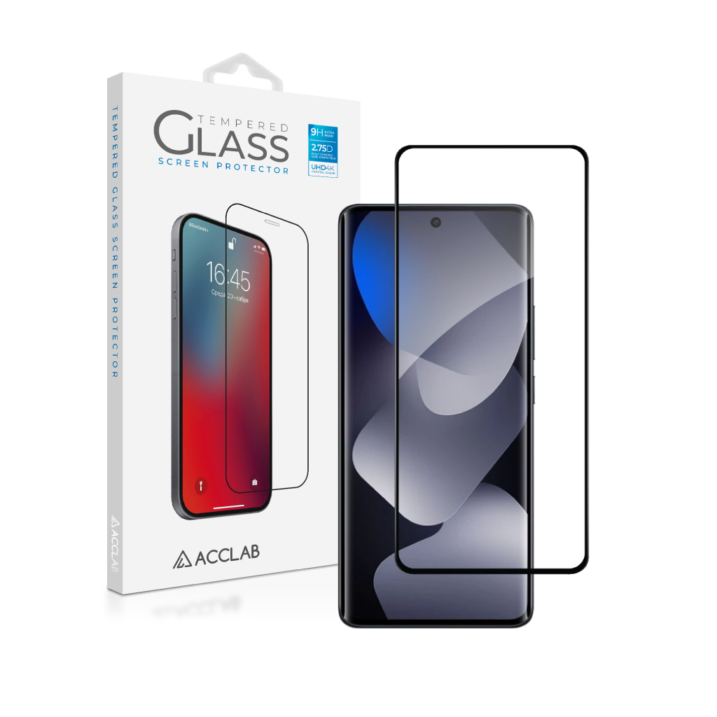 Скло захисне ACCLAB 9H Xiaomi Poco M8 Black (1283126634482) Скло захисне ACCLAB 9H Xiaomi Poco M8 Black (1283126634482)