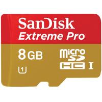 Карта пам'яті SanDisk 8Gb microSDHC eXtreme Pro UHS-I (SDSDQXP-008G-X46)