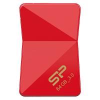 USB флеш накопичувач Silicon Power 64Gb Jewel J08 Red USB 3.0 (SP064GBUF3J08V1R)
