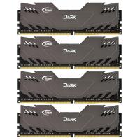 Модуль пам'яті для комп'ютера DDR4 32GB (4x8GB) 2800 MHz Dark Gray Team (TDGED432G2800HC16AQC01)