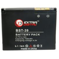 Акумуляторна батарея Extradigital Sony Ericsson BST-39 (720 mAh) (DV00DV6027)