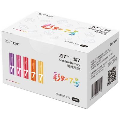 Батарейка ZMI ZI7 Rainbow AAA batteries * 40 (Ф01153) (1506907)