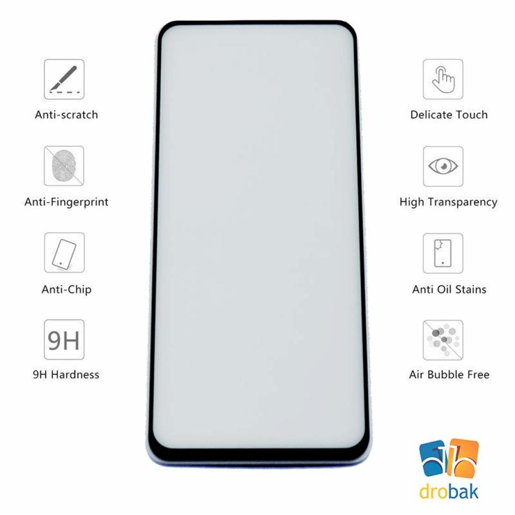 Скло захисне Drobak Full Glue для Samsung Galaxy A80 (Black (441607) Скло захисне Drobak Full Glue для Samsung Galaxy A80 (Black (441607)