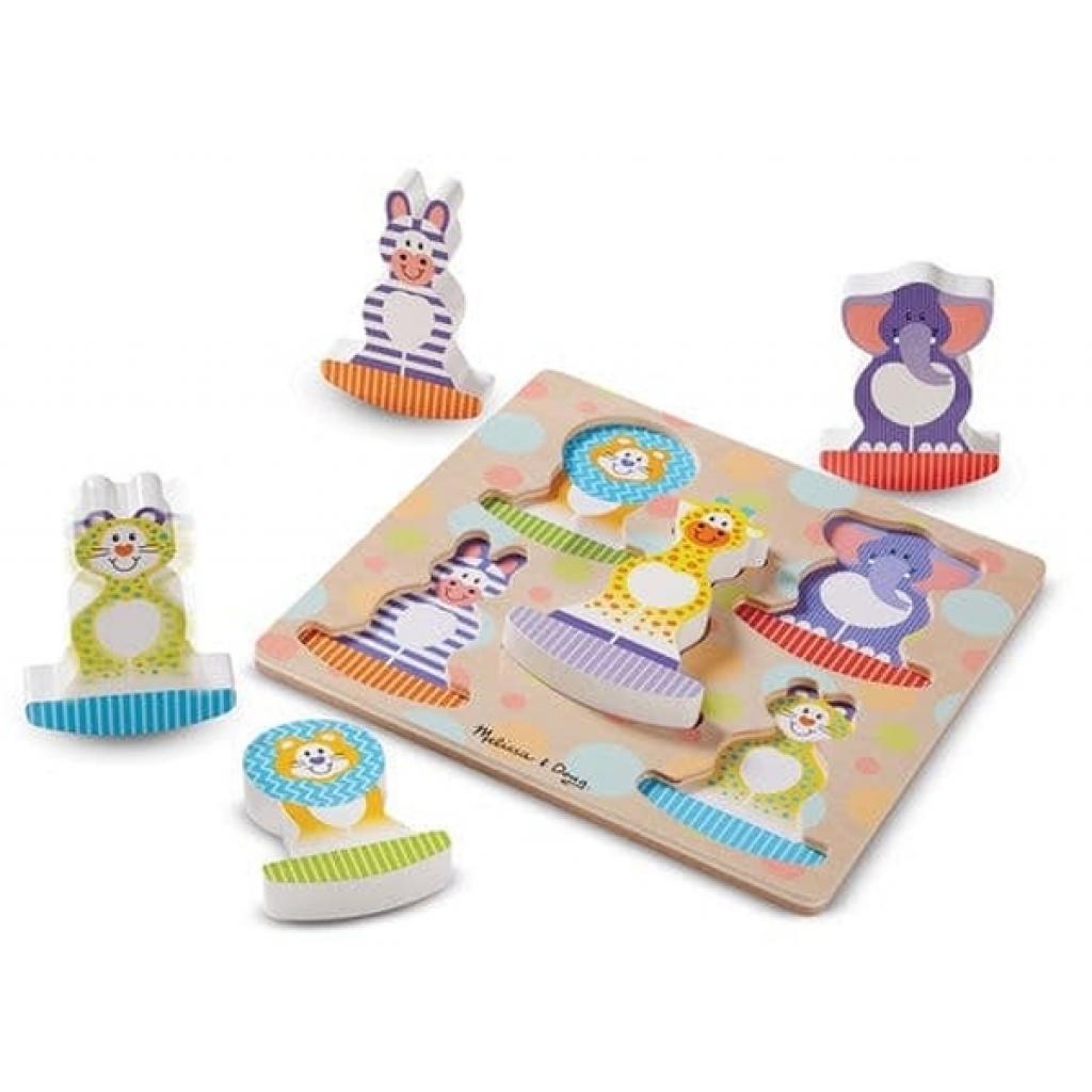 Розвиваюча іграшка Melissa&Doug Формовий пазл Сафарі (MD1886) Розвиваюча іграшка Melissa&Doug Формовий пазл Сафарі (MD1886)