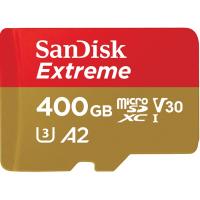 Карта пам'яті SanDisk 400GB microSDXC class 10 UHS-I U3 A2 V30 Extreme (SDSQXA1-400G-GN6MA)