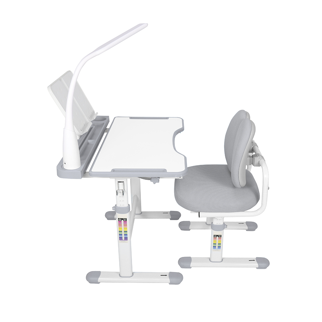 Парта зі стільцем FunDesk Vivo Grey (221892)