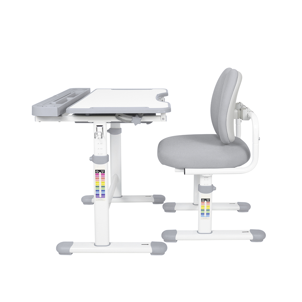 Парта зі стільцем FunDesk Vivo Grey (221892)