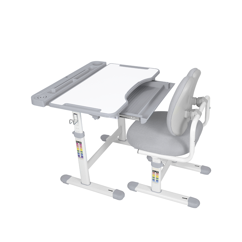 Парта зі стільцем FunDesk Vivo Grey (221892)