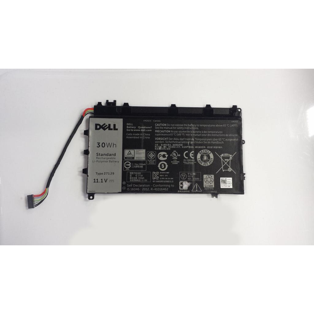 Акумулятор до ноутбука Dell Latitude E7350 271J9 (для екр. блока), 30Wh (2500mAh), 3cell (A47224)