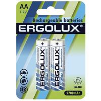 Акумулятор Ergolux AA 2700 mAh Ni-MH * 2 R6/2bl (NHAA2700BL2)