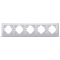 Videx frame BINERA silver silk 5 posts (VF-BNFR5H-SS)