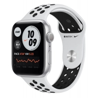 Смарт-годинник Apple Watch Nike SE GPS, 40mm Silver Aluminium Case with Pure Plat (MKQ23UL/A)