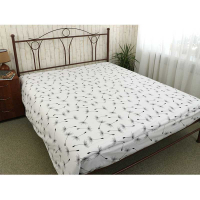 Простирадло Руно бязь Fly White 143х215 см (71.114Б_Fly white)