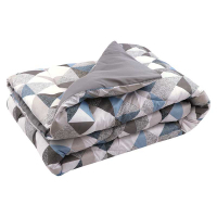 Fleece silicone blanket Abstraction in polyester 172x205 cm (316.53Abstraction)