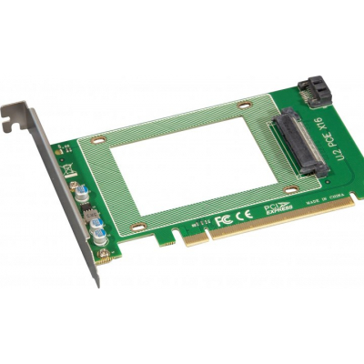 Плата розширення Frime PCI-E x16 до U.2 SFF8639 2.5" NVMe (ECF-PCIEtoSSD007)