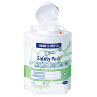 Bode X-Wipes fleece cleaning wipes in a safe package of 90 pcs. (4031678070916)