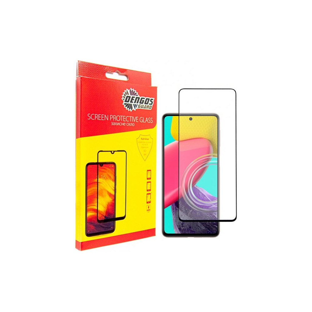 Скло захисне Dengos Full Glue Samsung Galaxy M53 5G (TGFG-214) Скло захисне Dengos Full Glue Samsung Galaxy M53 5G (TGFG-214)