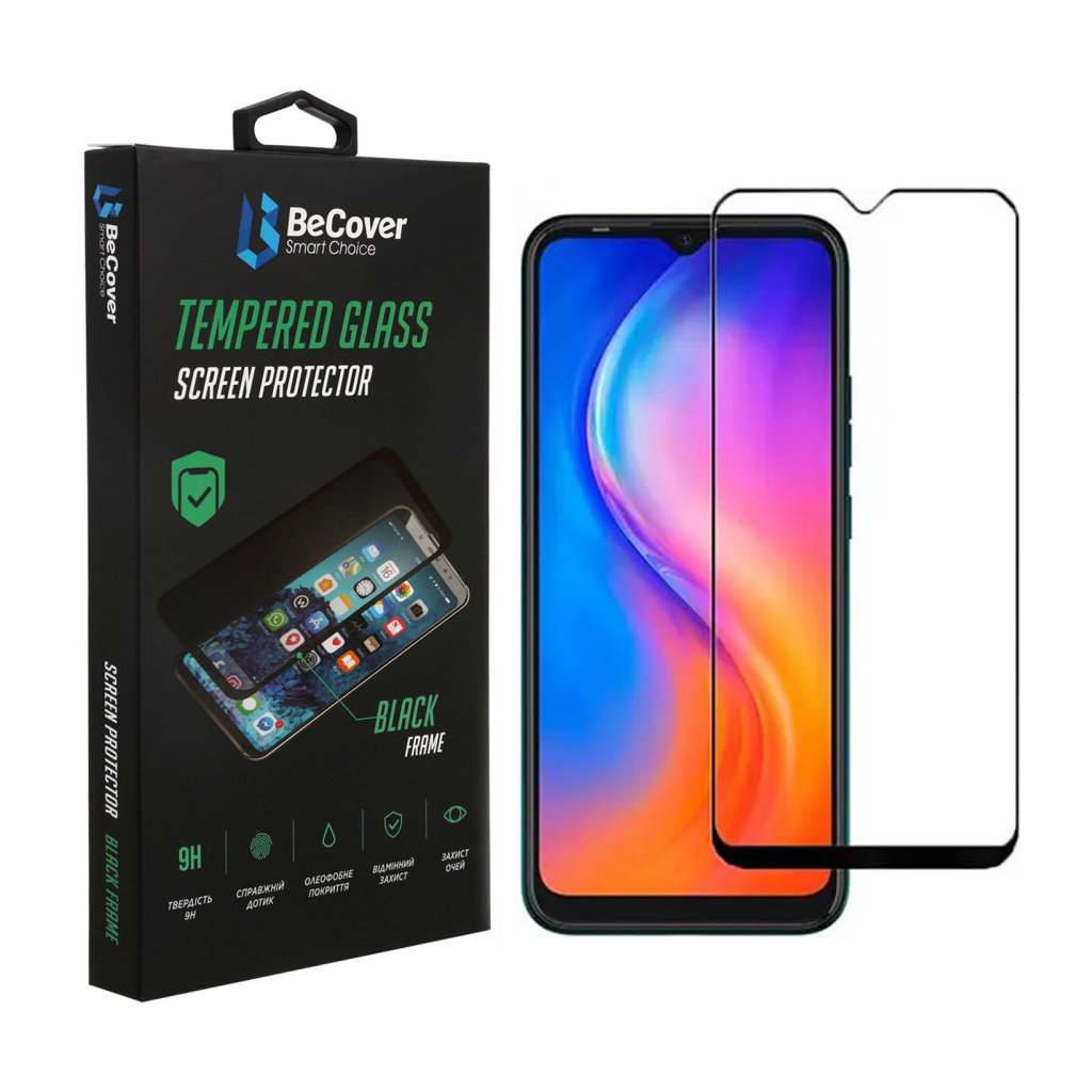 Скло захисне BeCover Blackview A70 Black (707902) Скло захисне BeCover Blackview A70 Black (707902)