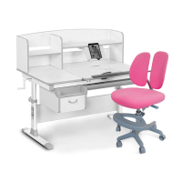Desk with chair Evo-kids Evo-50 G + Y-408 KP