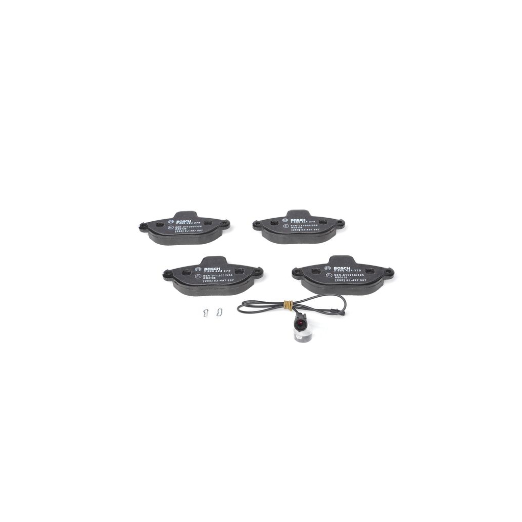 Гальмівні колодки Bosch 0 986 424 379 Гальмівні колодки Bosch 0 986 424 379